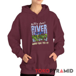Rare 1993 Billy Joel River Of Dreams World Tour Hoodie