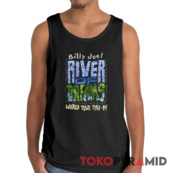 Rare 1993 Billy Joel River Of Dreams World Tour Tank Top