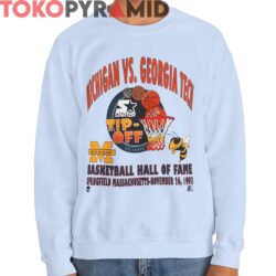 Rare 1993 Michigan Vs Georgia Tech Shirt