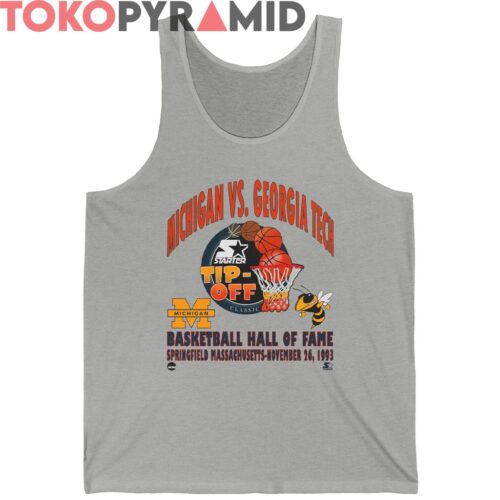 Rare 1993 Michigan Vs Georgia Tech Shirt