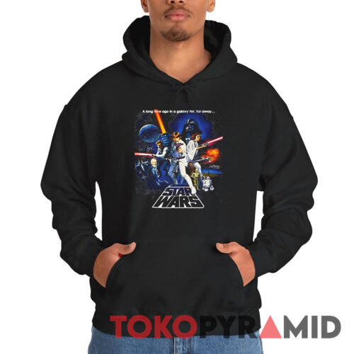 Rare 1993 Star Wars Promo Hoodie