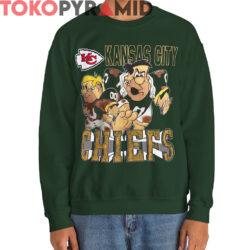 Rare 1994 Kansas City Chiefs The Flintstones Shirt 2 Rare 1994 Kansas City Chiefs The Flintstones Shirt