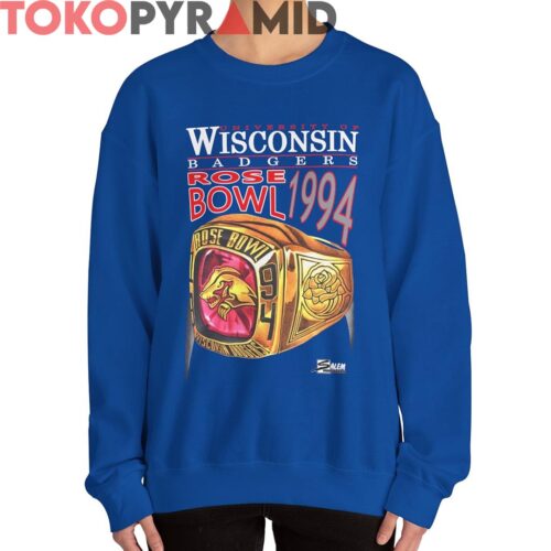 Rare 1994 Wisconsin Badgers Rose Bowl Ring Shirt Rare 1994 Wisconsin Badgers Rose Bowl Ring Shirt