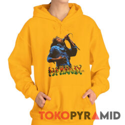Rare 1995 Bob Marley Liquid Blue Hoodie