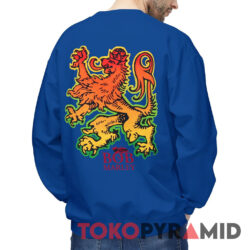 Rare 1995 Bob Marley Liquid Blue Sweatshirt