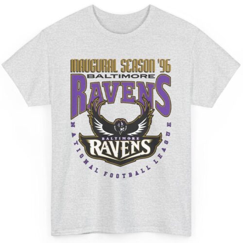 Rare 1996 Baltimore Ravens Inaugural Season Shirt Rare 1996 Baltimore Ravens Inaugural Season Shirt