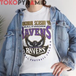 Rare 1996 Baltimore Ravens Inaugural Season Shirt