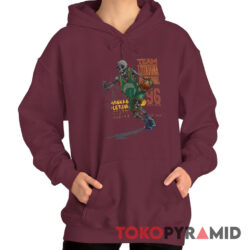 Rare 1996 Grateful Dead Team Lithuania Basketball Hoodie