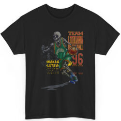 Rare 1996 Grateful Dead Team Lithuania Basketball Shirt