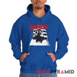 Rare 1996 Rancid And Out Come The Wolves Hoodie