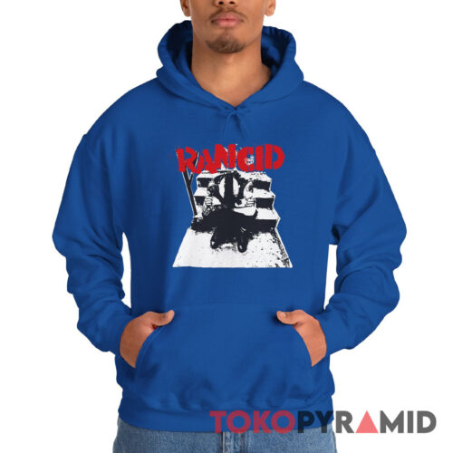 Rare 1996 Rancid And Out Come The Wolves Hoodie