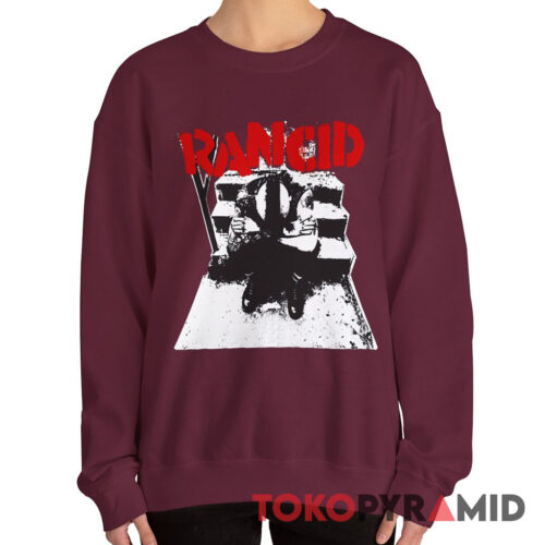 Rare 1996 Rancid And Out Come The Wolves Sweatshirt