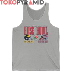Rare 1998 Rose Bowl Michigan Vs Washington State Shirt