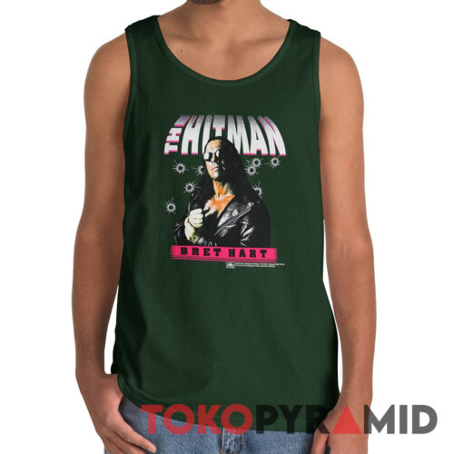Rare 1998 The Hitman Bret Hart Tank Top
