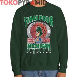 Rare 1999 Final Four Michigan State Spartans Shirt