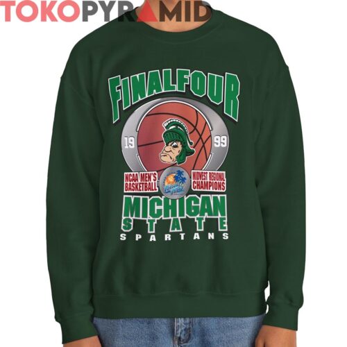 Rare 1999 Final Four Michigan State Spartans Shirt