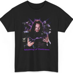 Rare 1999 Undertaker Ministry Of Darkness Shirt