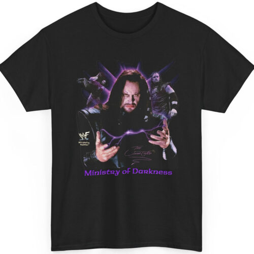 Rare 1999 Undertaker Ministry Of Darkness Shirt