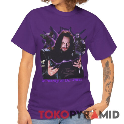 Rare 1999 Undertaker Ministry Of Darkness Tee