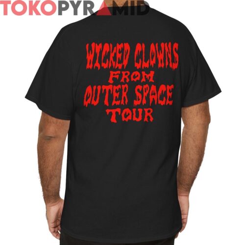 Rare 2000 ICP Wicked Clown From Outer Space Tour Shirt 2 Sided