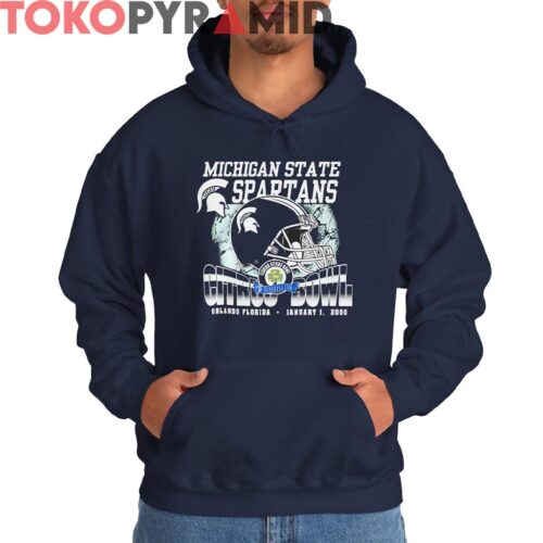 Rare 2000 Michigan State Spartan Citrus Bowl Shirt
