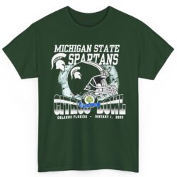 Rare 2000 Michigan State Spartan Citrus Bowl Shirt