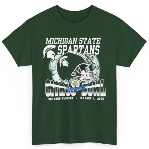 Rare 2000 Michigan State Spartan Citrus Bowl Shirt