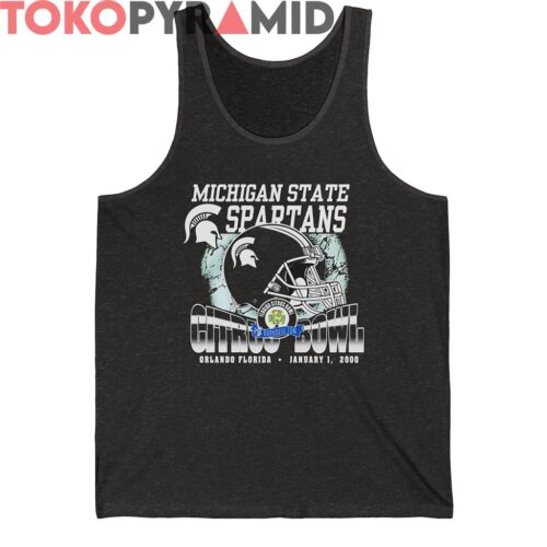 Rare 2000 Michigan State Spartan Citrus Bowl Shirt