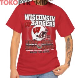Rare 2000 Wisconsin Badgers Rose Bowl Shirt