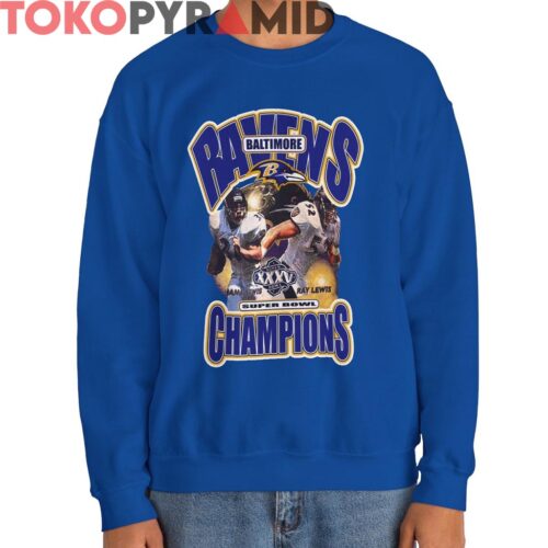 2001 Baltimore Ravens Super Bowl XXXV Shirt