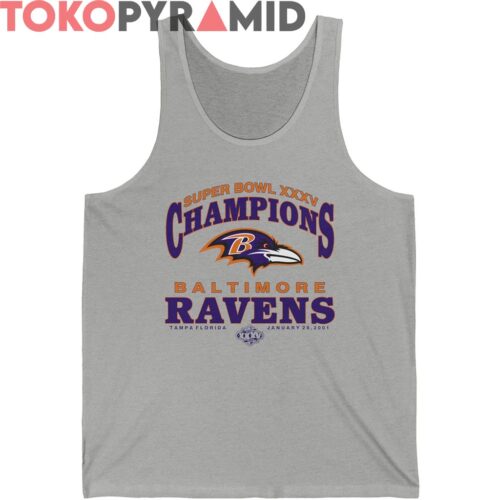 Rare 2001 Ravens Baltimore Super Bowl XXXV Shirt Rare 2001 Ravens Baltimore Super Bowl XXXV Shirt