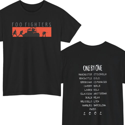 Rare 2002 Foo Fighters One By One Shirt