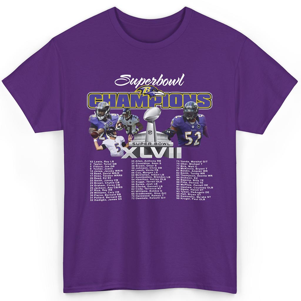 Rare 2013 Baltimore Ravens Super Bowl XLVII Shirt Rare 2013 Baltimore Ravens Super Bowl XLVII Shirt
