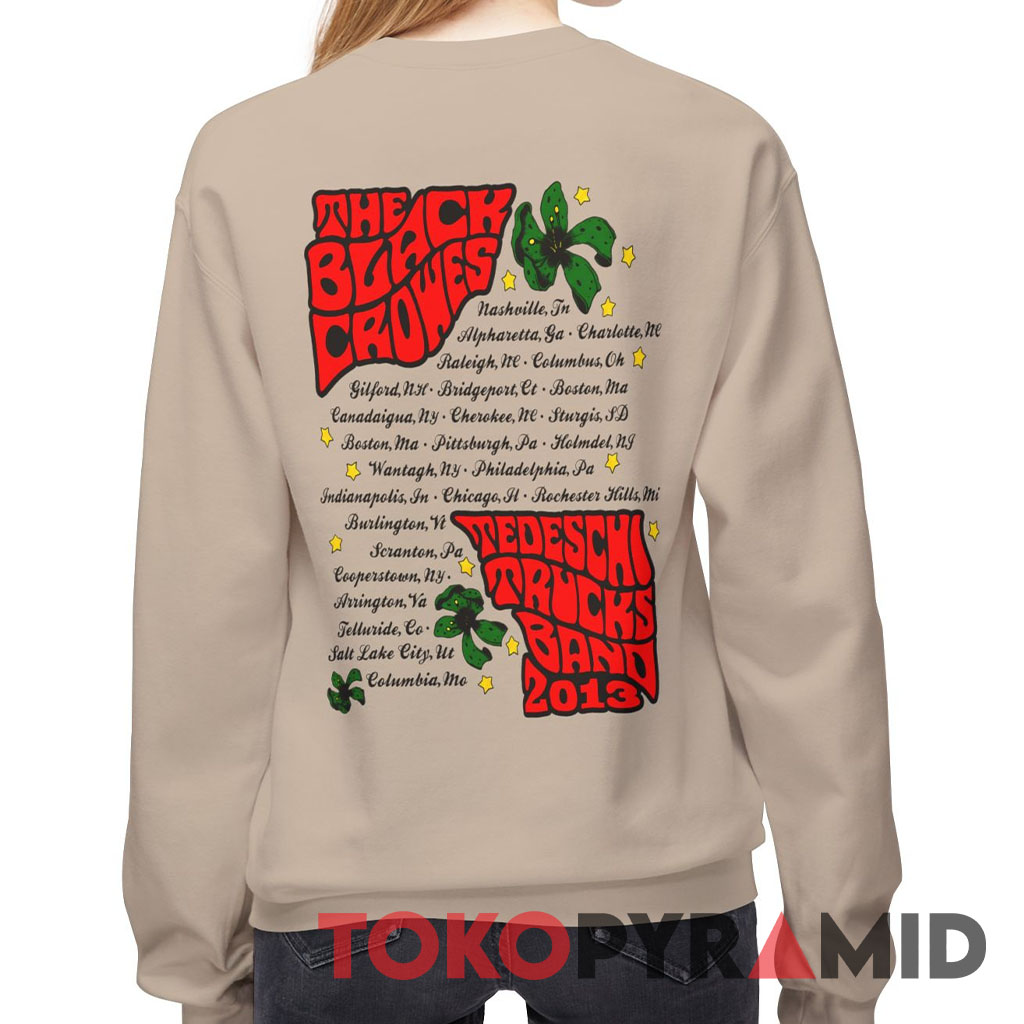 Rare 2013 Black Crowes Tedeschi Trucks Sweatshirt Rare 2013 Black Crowes Tedeschi Trucks Sweatshirt