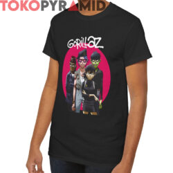 Rare 2017 Gorillaz Humanz Tour Shirt