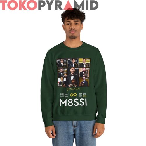 Rare 2023 Messi 8th Ballon Dor Shirt Rare 2023 Messi 8th Ballon Dor Shirt