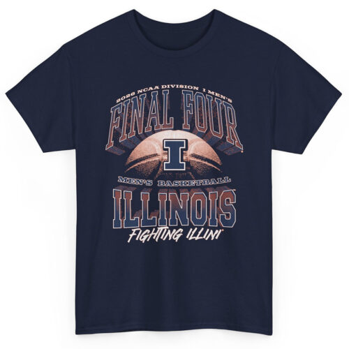 Rare 2026 NCAA Final Four Illinois Fighting Shirt
