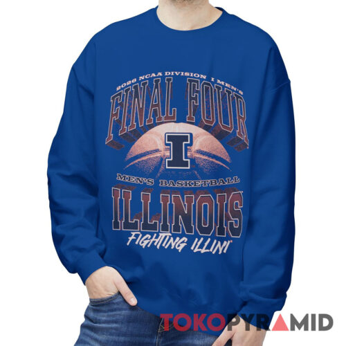 Rare 2026 NCAA Final Four Illinois Fighting Sweatshirt