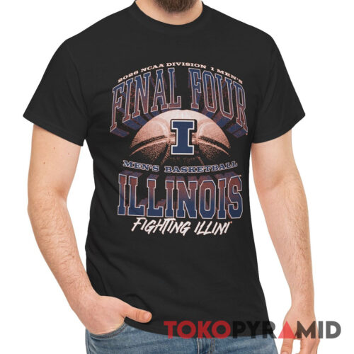 Rare 2026 NCAA Final Four Illinois Fighting Tee