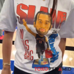 Rare 2026 Slam Jalen Brunson Doordash In His Bag Tee