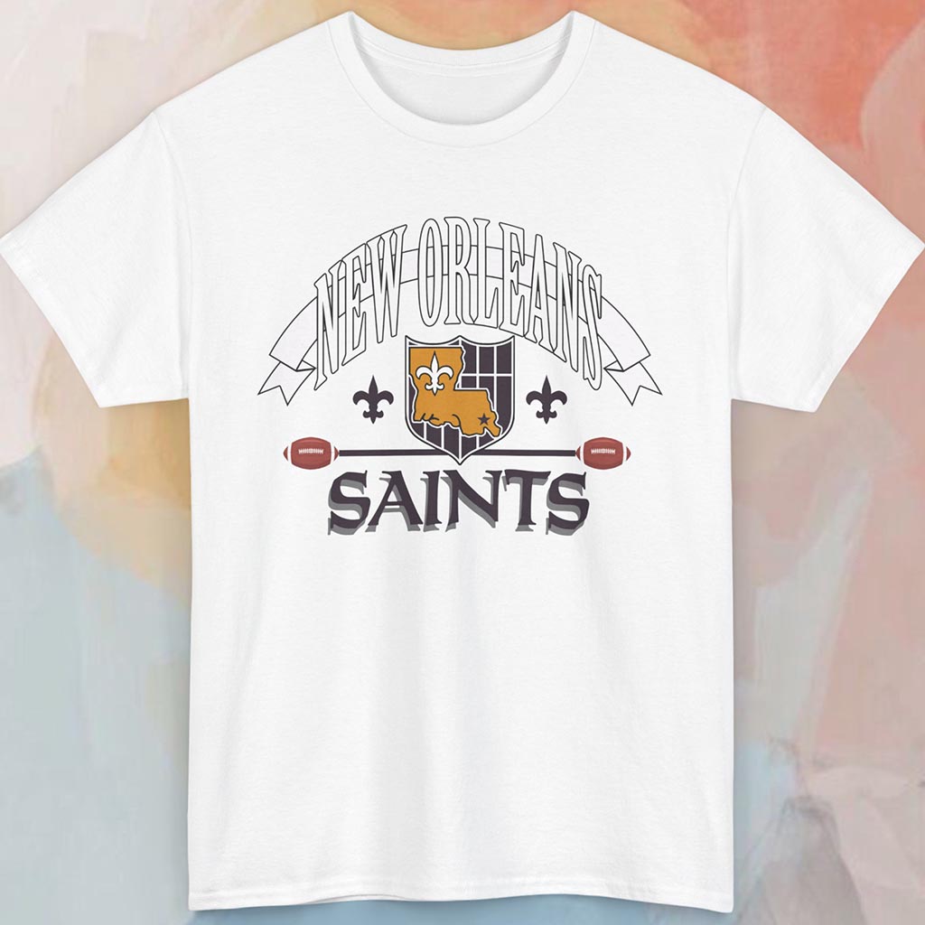 Rare 70s New Orleans Saints Graphic Shirt Rare 70s New Orleans Saints Graphic Shirt