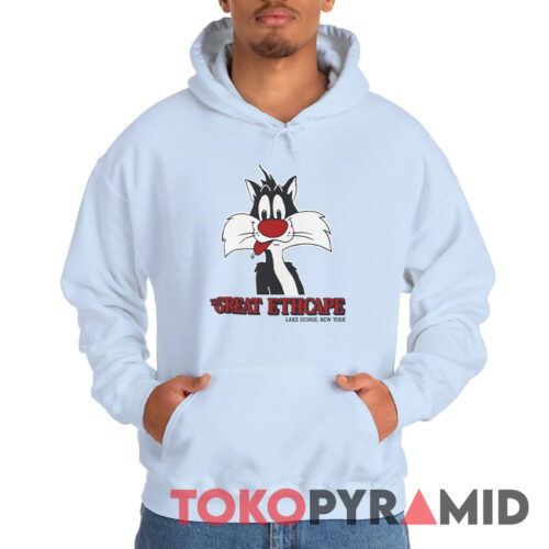 Rare 70s Sylvester Cat The Great Ethcape Hoodie Rare 70s Sylvester Cat The Great Ethcape Hoodie
