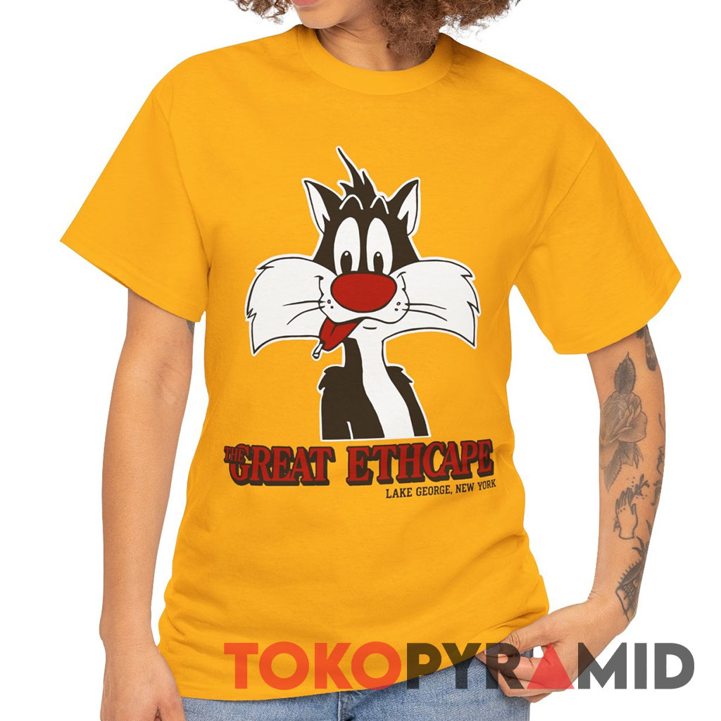 Rare 70s Sylvester Cat The Great Ethcape Tee Rare 70s Sylvester Cat The Great Ethcape Tee