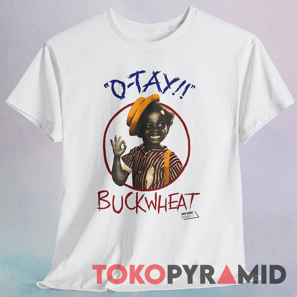 Rare 80s Buckwheat O-Tay Our Gang Shirt Rare 80s Buckwheat O-Tay Our Gang Shirt