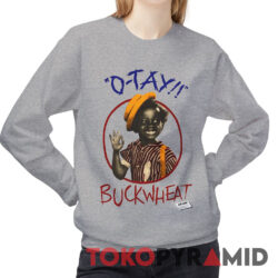 Rare 80s Buckwheat O-Tay Our Gang Shirt 3 Rare 80s Buckwheat O Tay Our Gang Sweatshirt