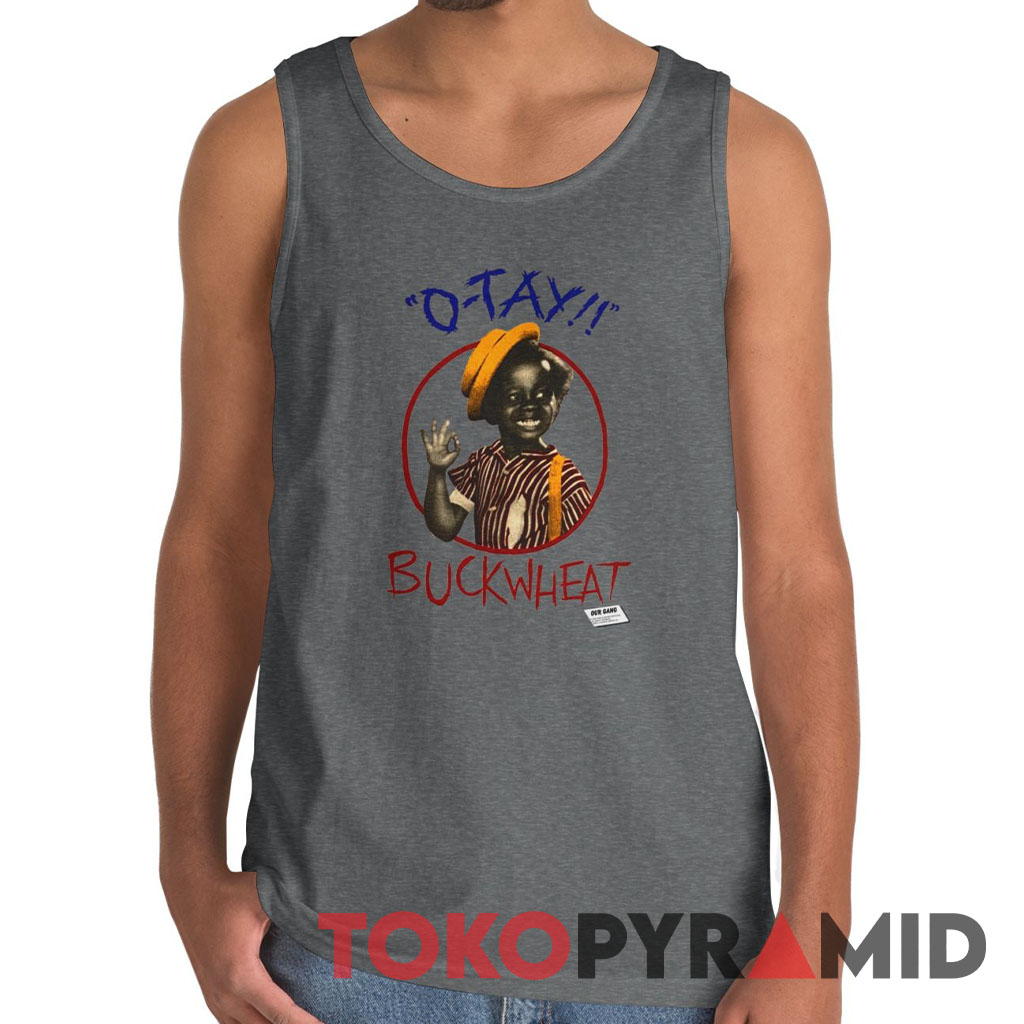 Rare 80s Buckwheat O Tay Our Gang Tank Top Rare 80s Buckwheat O Tay Our Gang Tank Top