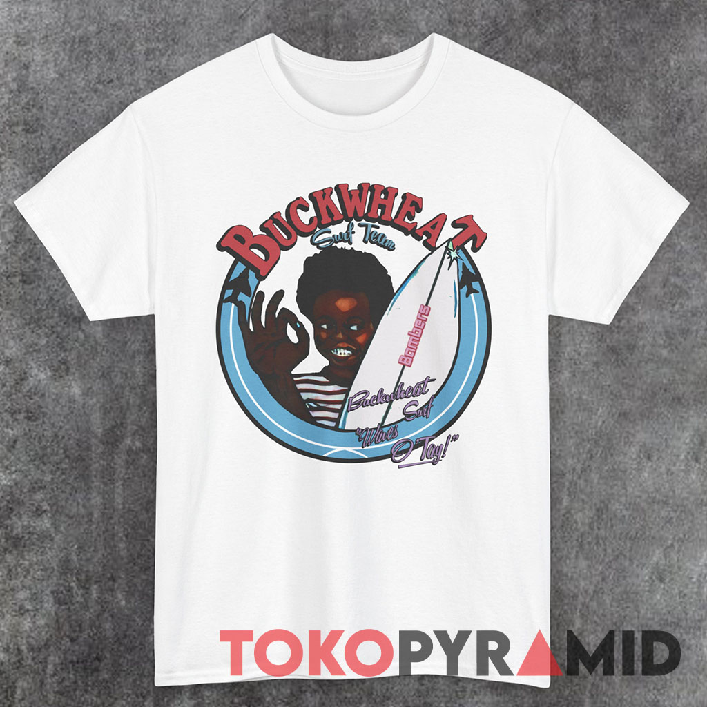 Rare 80s Buckwheat Surf Team Shirt Rare 80s Buckwheat Surf Team Shirt