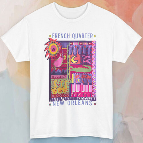 Rare 80s French Quarter New Orleans Shirt