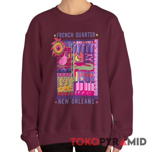 Rare 80s French Quarter New Orleans Sweatshirt