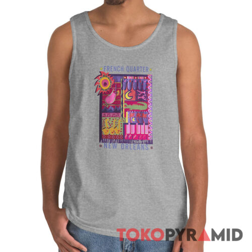 Rare 80s French Quarter New Orleans Tank Top